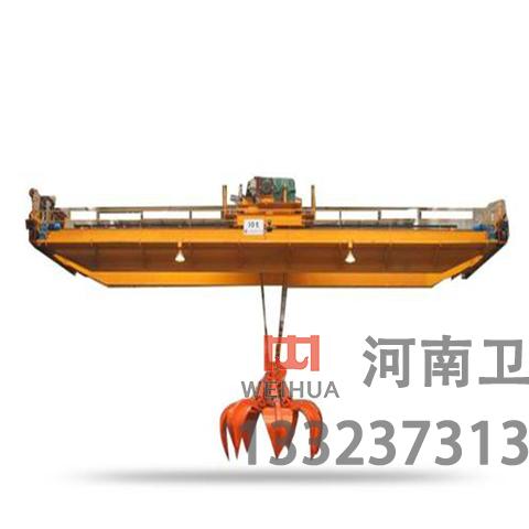 广西柳州抓斗行车生产厂家抓斗行车钢丝绳脱槽乱绳怎么办